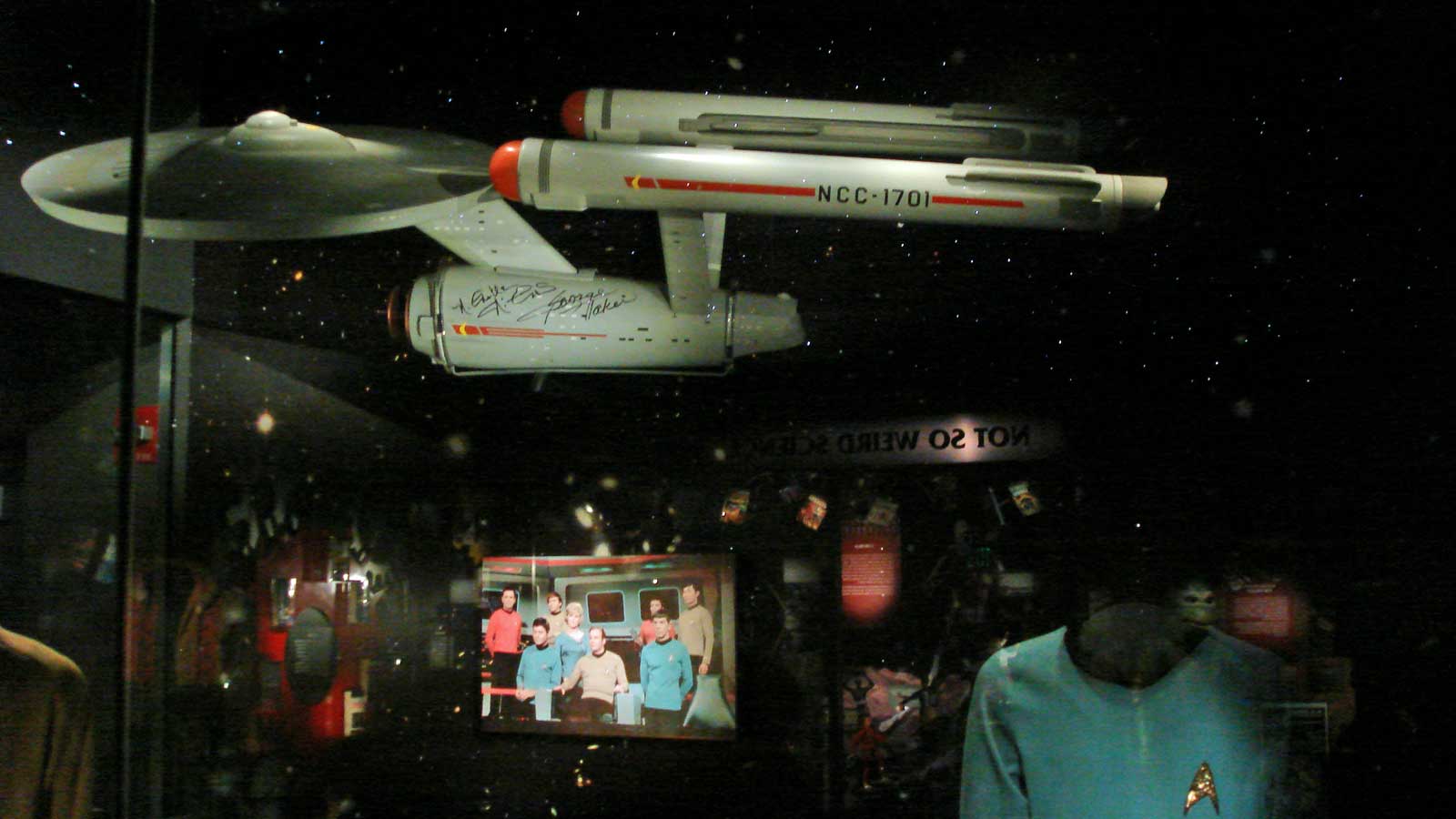 A large model of the Enterprise