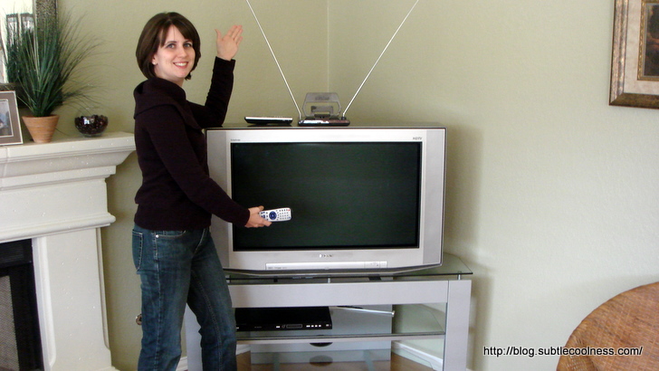 New television!