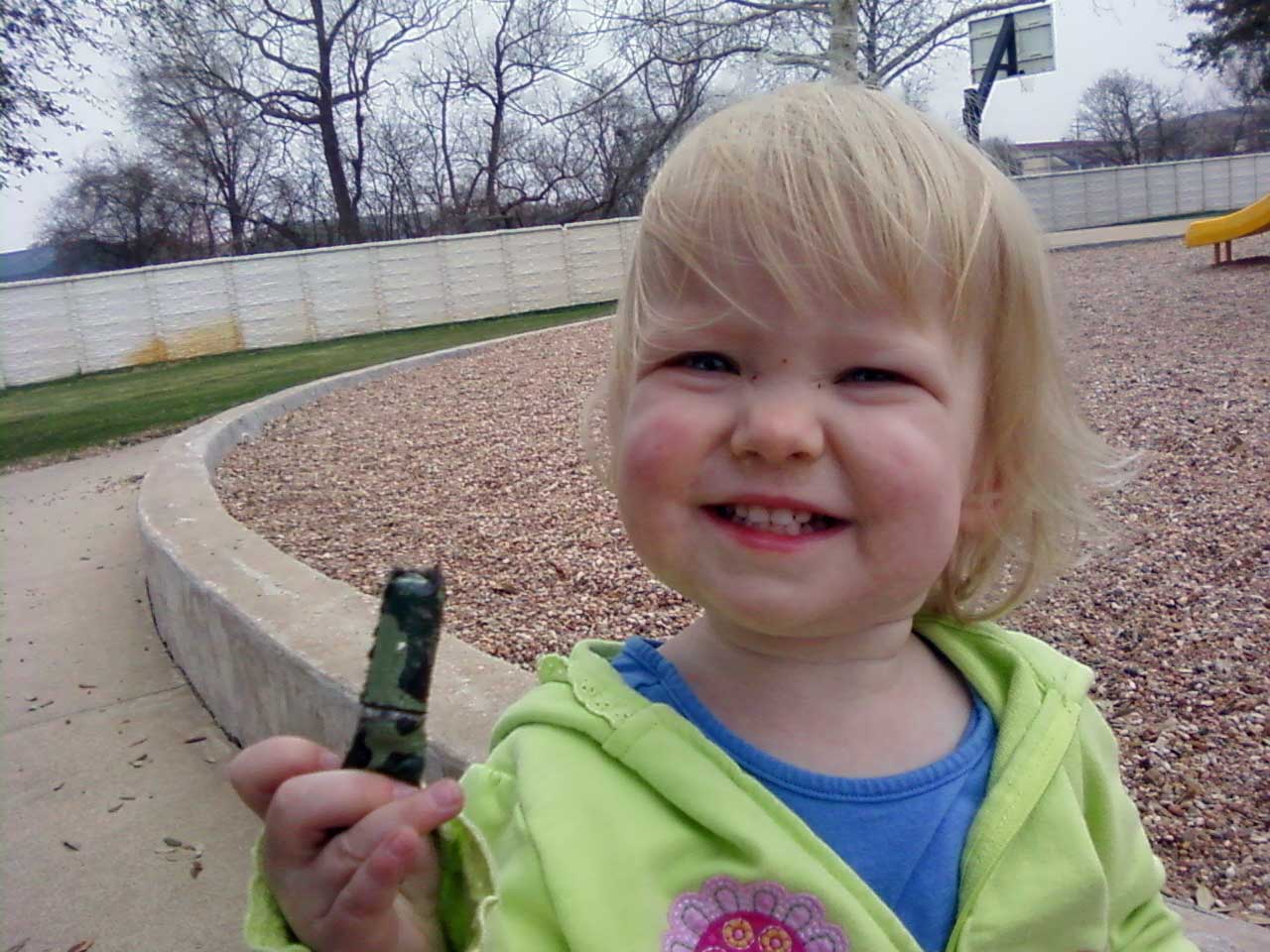 Emily and the geocache